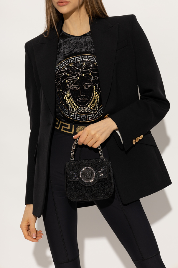 Versace shoulder bag sale hot sale